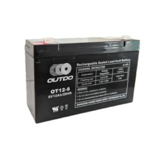 Outdo 6V 12.0Ah Rechargeable Battery